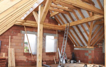 Elton On The Hill attic trusses